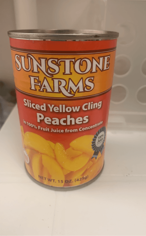 Sunstone Farms Sliced Yellow Cling Peaches