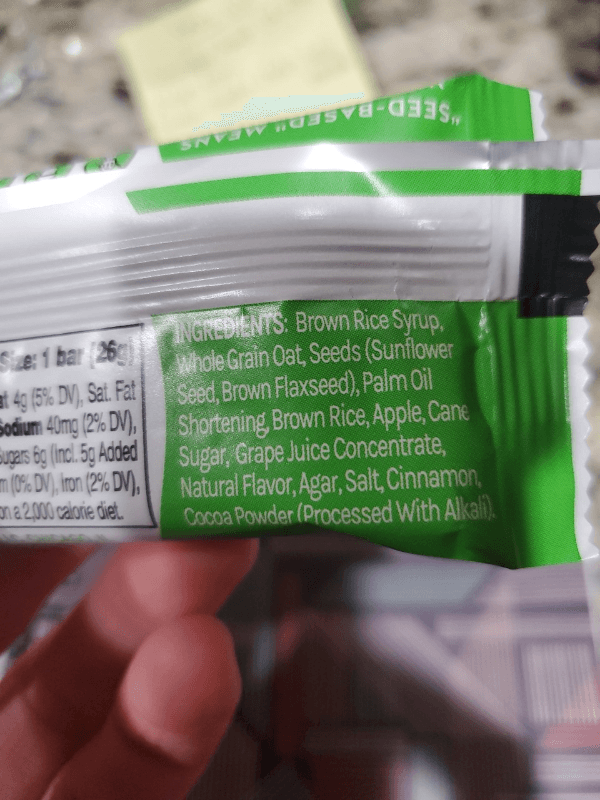 Blake'S Seed-Based Apple Cinnamon Chewy Granola Bars
