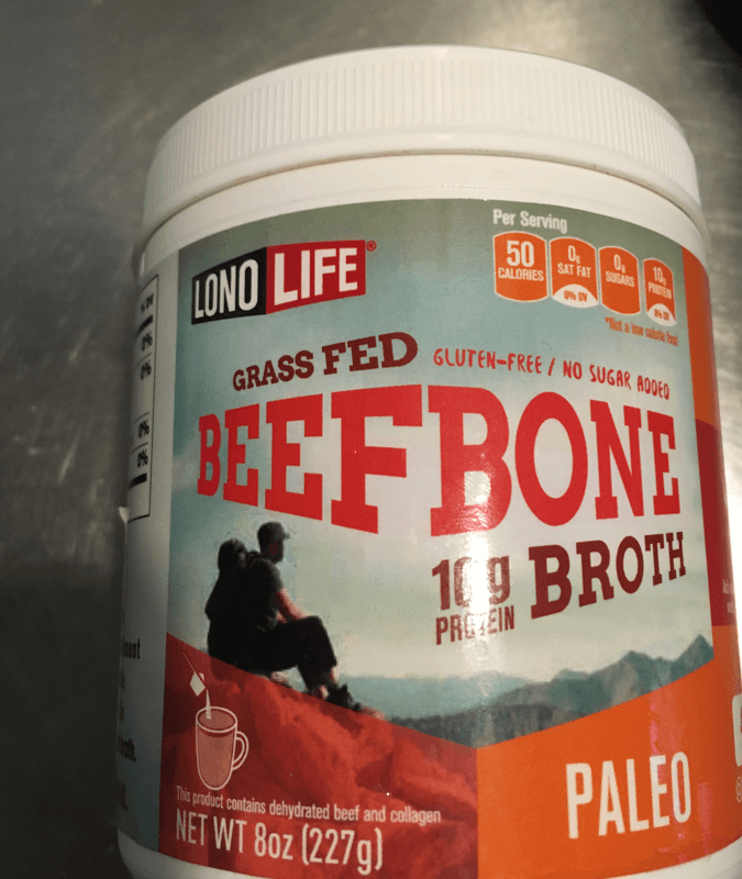 Lonolife Grass Fed Beef Bone Broth