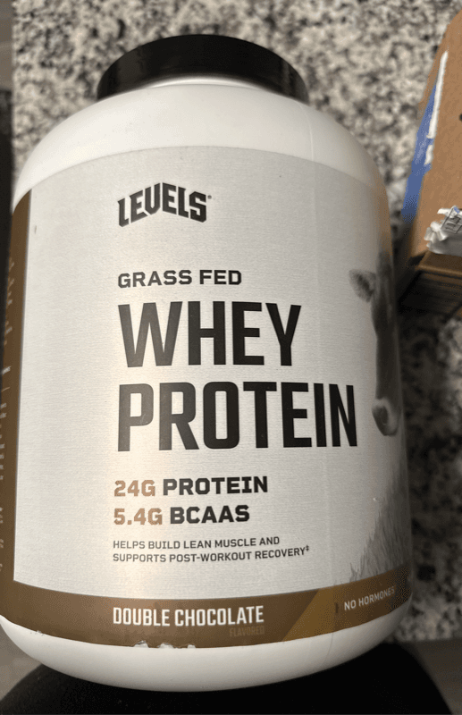Levels Grass Fed Double Chocolate Whey Protein