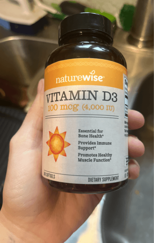 Naturewise Vitamin D3 100 Mcg (4,000 Iu