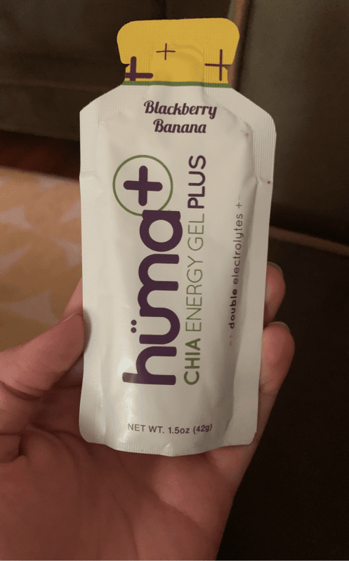 Huma + Chia Energy Gel Plus Blackberry Banana