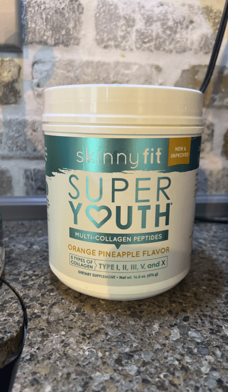 Skinnyfit Super Youth Multi-Collagen Peptides Orange Pineapple Flavor