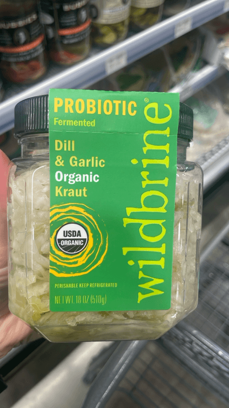 Wildbrine Sauerkraut Salad Dill & Garlic