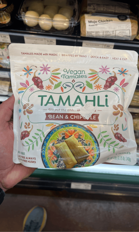 Tamahli 6 Bean & Chipotle Vegan Tamales
