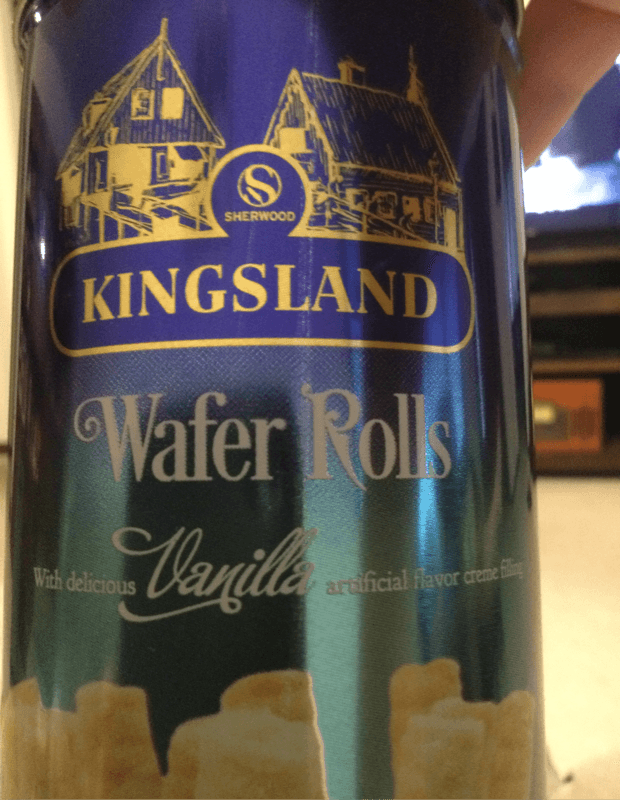 Kingsland Vanilla Wafer Rolls