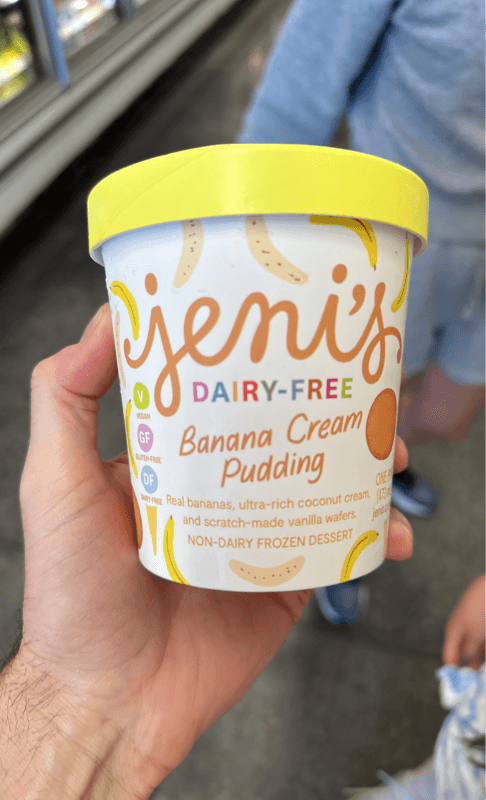 Jeni'S Dairy-Free Banana Cream Pudding Non-Dairy  Dessert