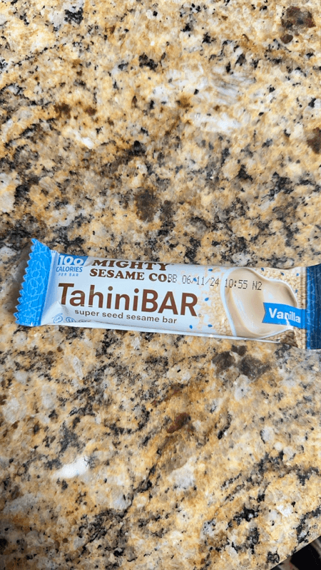 Mighty Sesame Co. Vanilla Tahini Bars