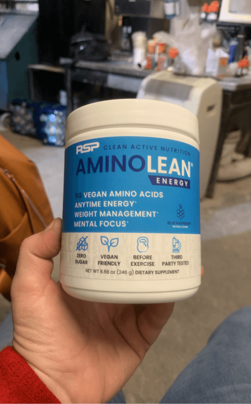 Rsp Nutrition Aminolean Energy Blue Raspberry