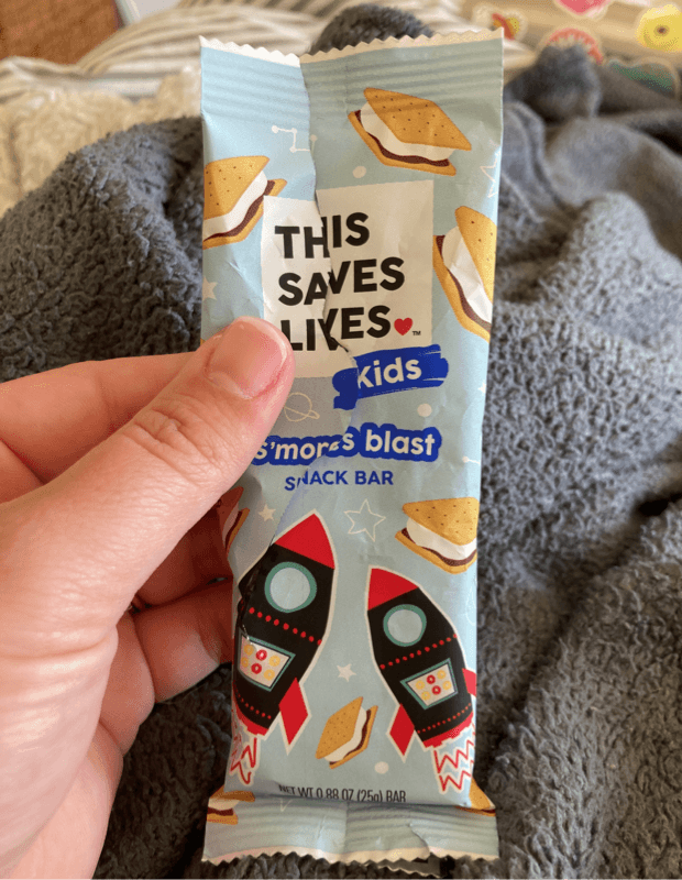 This Saves Lives Kids S'Mores Blast Snack Bar