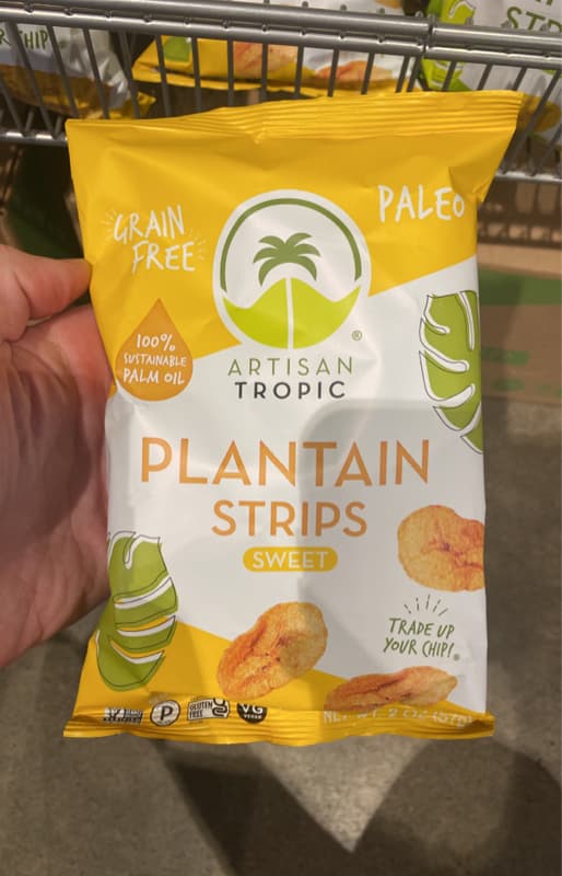 Artisan Tropic Plantain Strips Sweet
