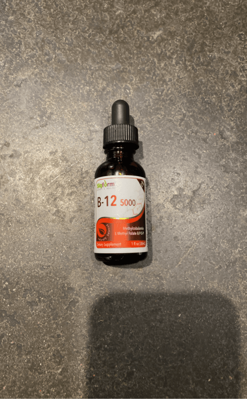 Sigform B-12 5000 Methylcobalamin L- Methyl Folate & P-5-P Dietary Supplement