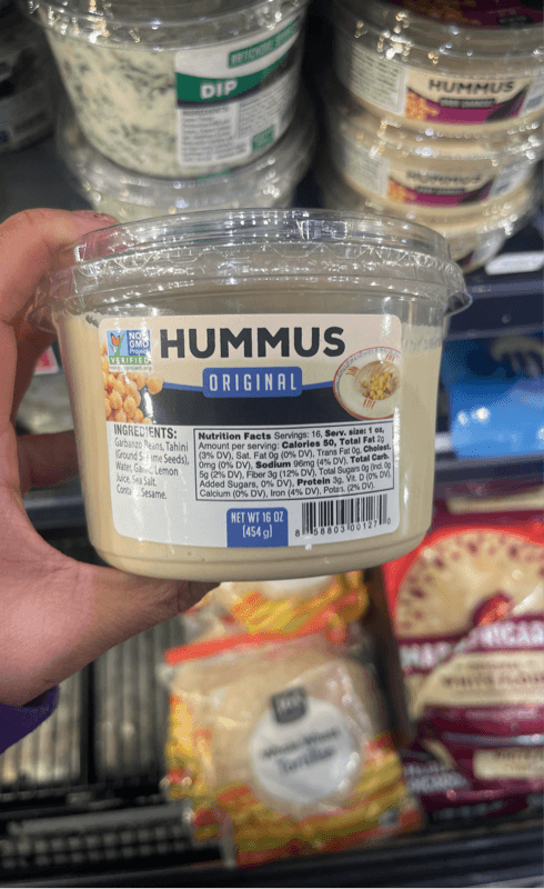 Nature'S Healthy Gourmet Hummus Original