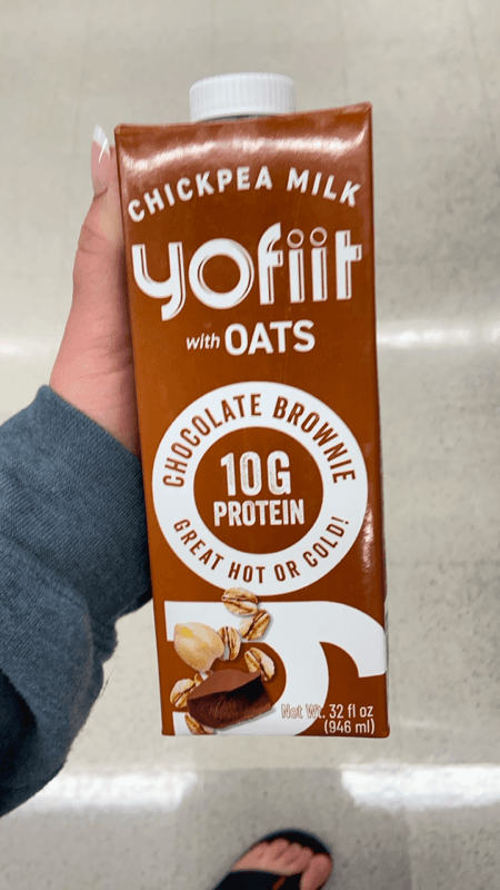 Yofiit Chocolate Brownie Chickpea Milk With Oats