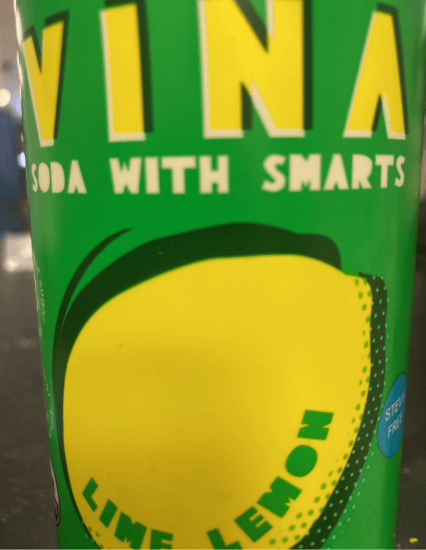 Vina Lime Lemon Prebiotic Soda