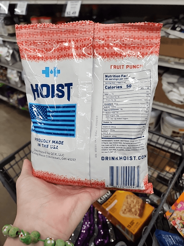 Hoist Hydration Elevated Premium Electrolyte Beverage Fruit Punch
