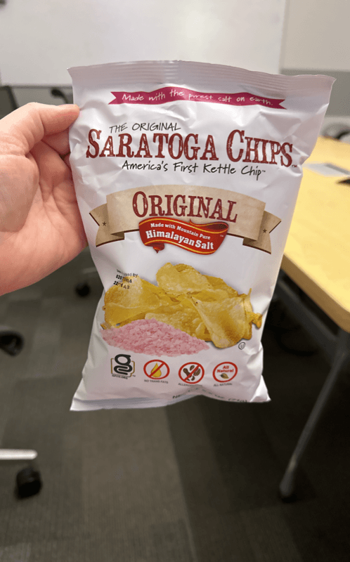Saratoga Chips Original Kettle Potato Chips