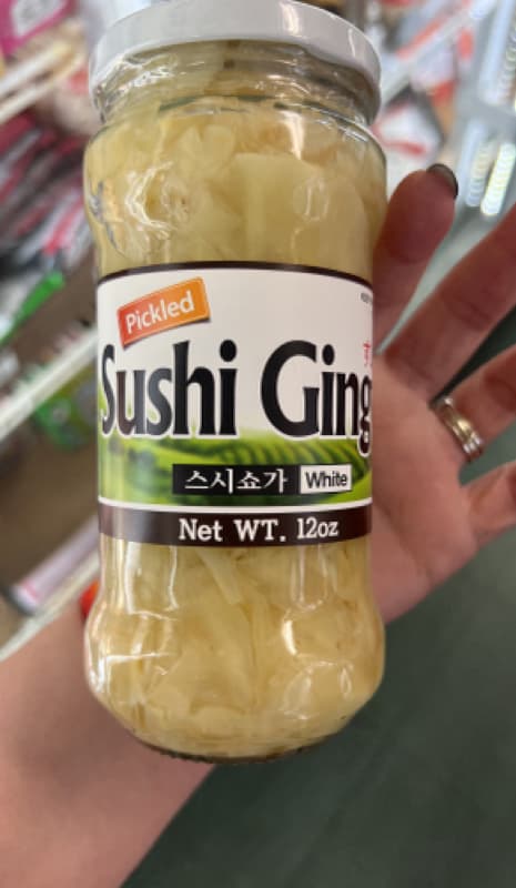 White Pickled Sushi Ginger