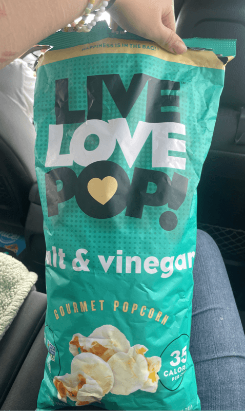 Live Love Pop Salt & Vinegar Gourmet Popcorn