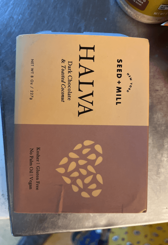 Seed + Mill Halva Dark Chocolate & Toasted Coconut