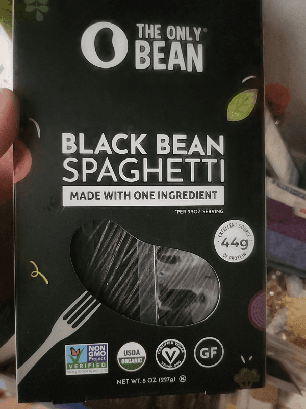 The Only Bean - Black Bean Spaghetti