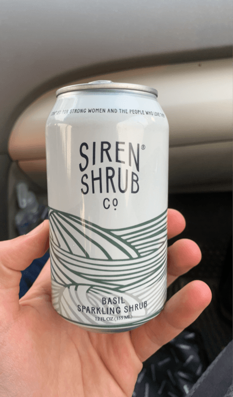 Siren Shrub Co. Basil Sparkling Shrub