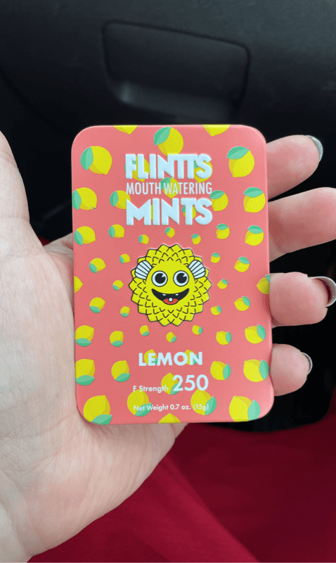 Flintts Mouth Watering Mints Lemon