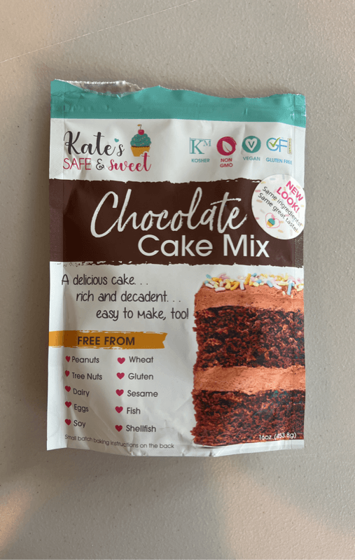Kate'S Safe & Sweet Chocolate Cake Mix