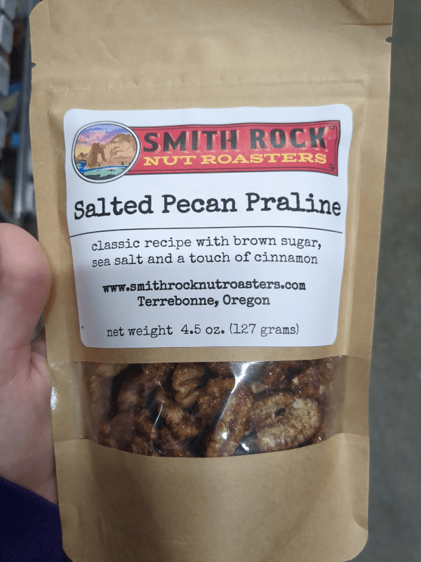 Smith Rock Nut Roasters Salted Pecan Praline