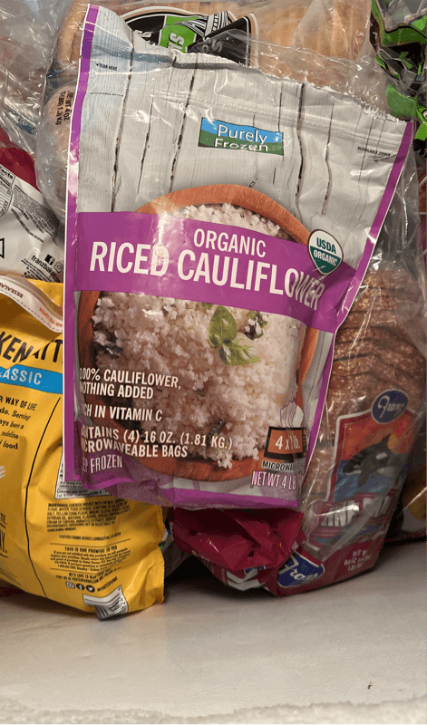 Purely  Organic Riced Cauliflower