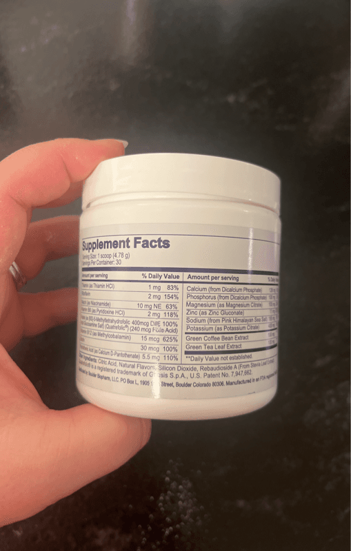 Reset Intermittent Fasting/Keto Energy Support Natural Berry Flavor