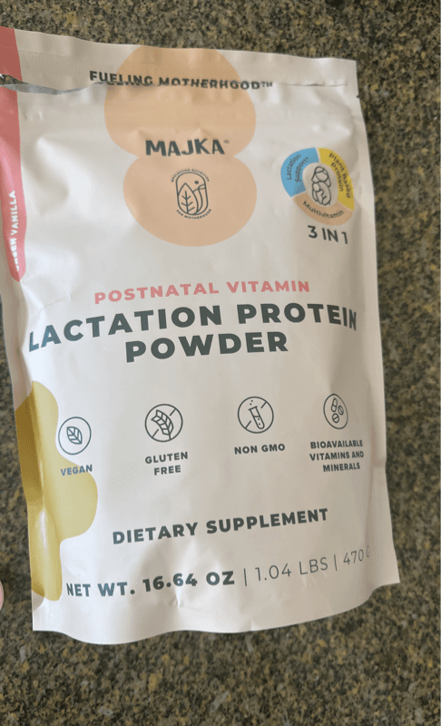 Majka Green Vanilla Lactation Protein Powder