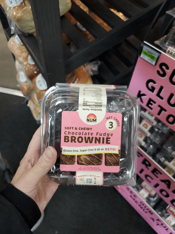 Num Soft & Chewy Chocolate Fudge Brownie