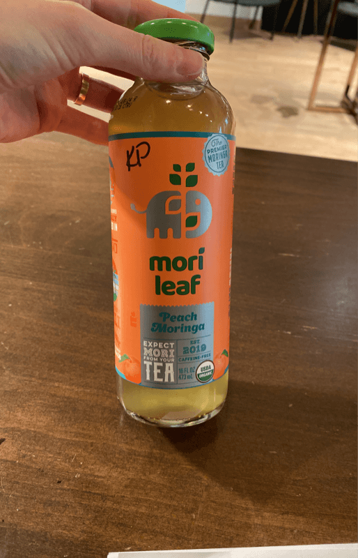 Mori Leaf Peach Moringa Tea