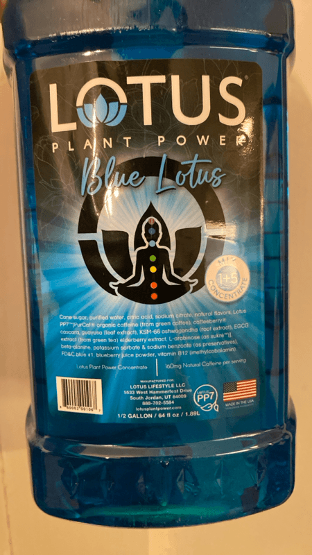 Lotus Plant Energy Blue Lotus