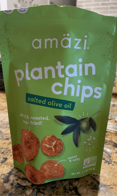 Amazi Salted Olive Oil Plantain Chips