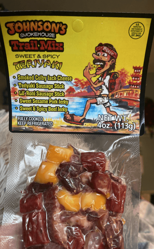 Johnson'S Smokehouse Trail Mix Sweet & Spicy Teriyaki