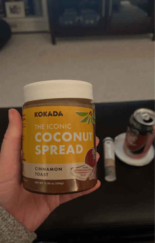 Kokada The Iconic Coconut Spread Cinnamon Toast