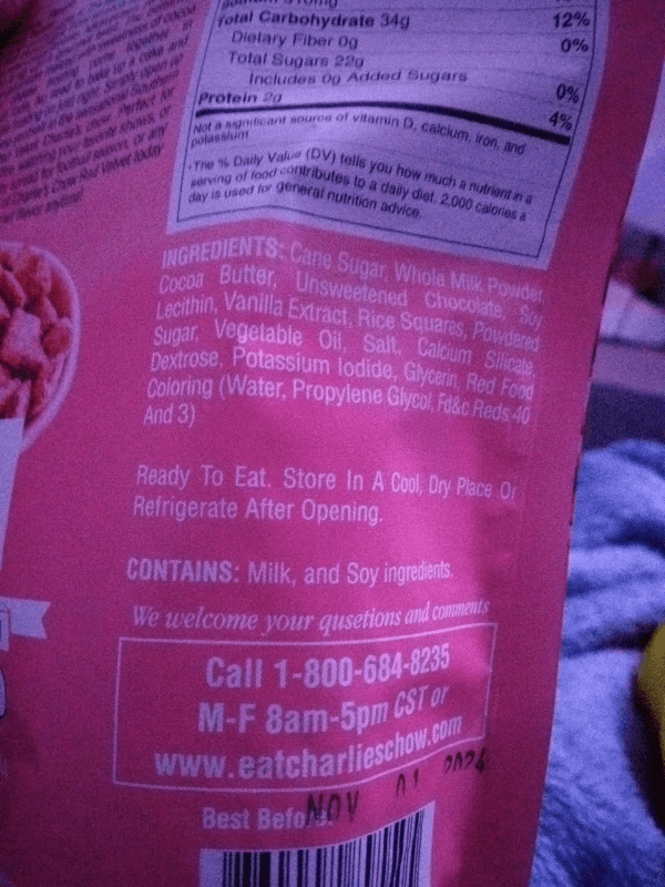 Uncle Charlie'S Charlie'S Chow Red Velvet