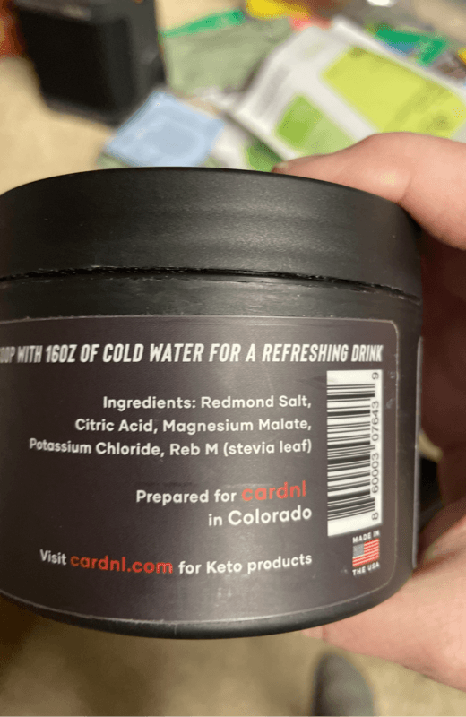 Cardnl Essential Electrolytes Salty Lemon Twist