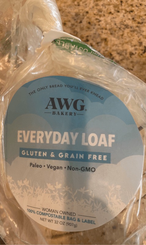 Awg Bakery Gluten & Grain Free Everyday Loaf