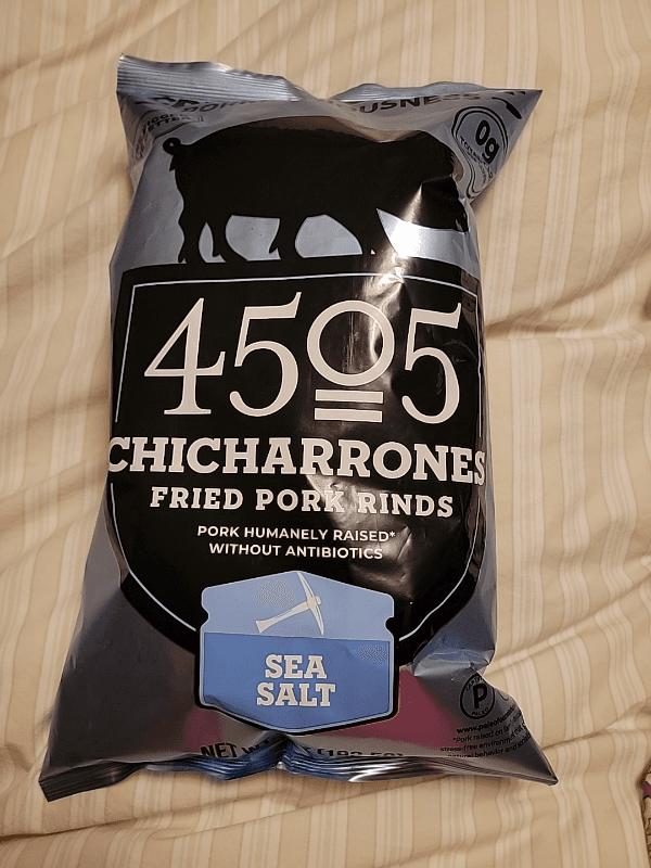 4505 Sea Salt Fried Pork Rinds Chicharrones
