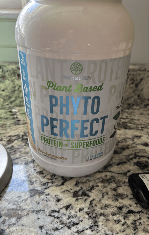 Biohealth Plant Based Phyto Perfect Protein + Superfoods Snickerdoodle