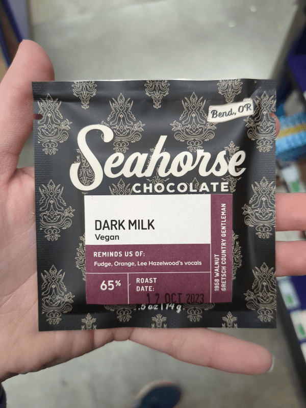 Seahorse Chocolate Dark Milk Vegan