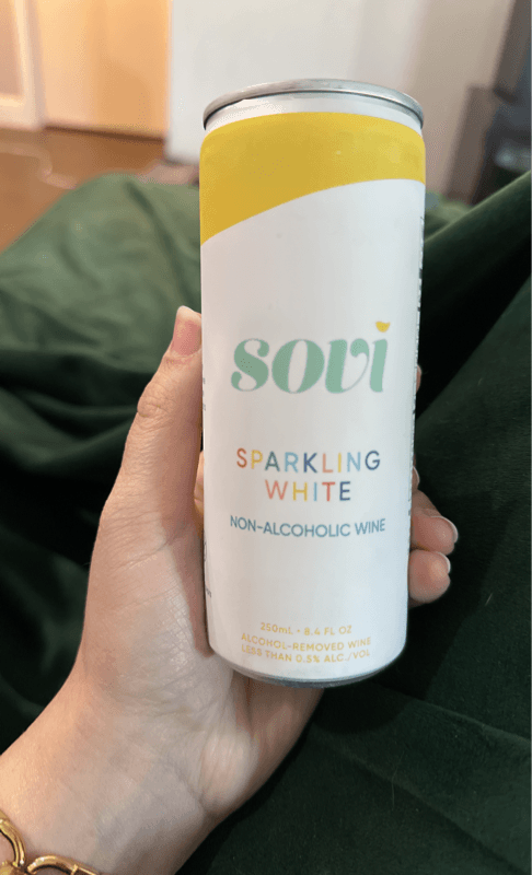 Sovi Sparkling White Non-Alcoholic Wine