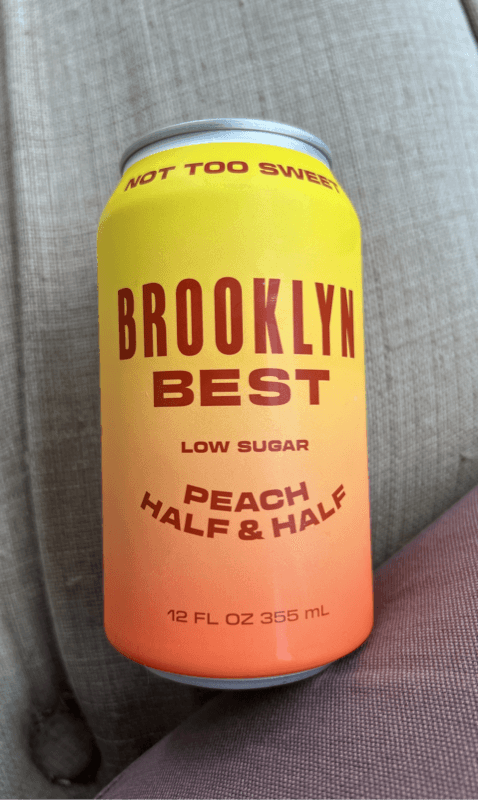 Brooklyn Best Peach Half & Half