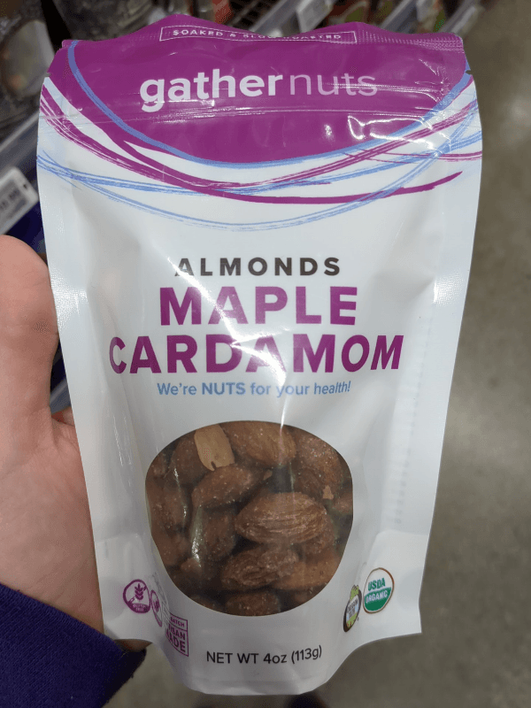 Gathernuts Maple Cardamom Almonds