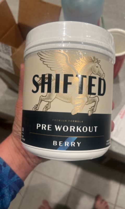 Shifted Berry Premium Formula Pre Workout Supplement
