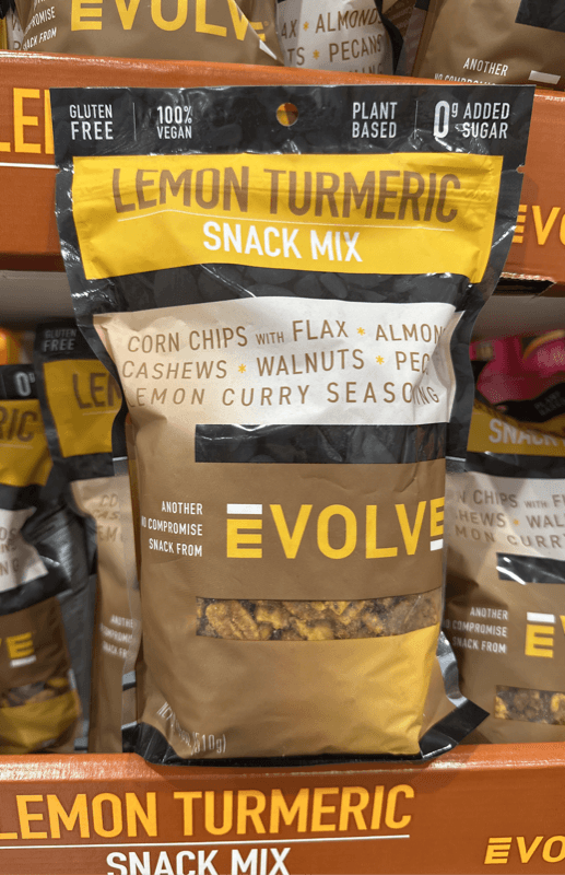 Evolve Lemon Turmeric Snack Mix