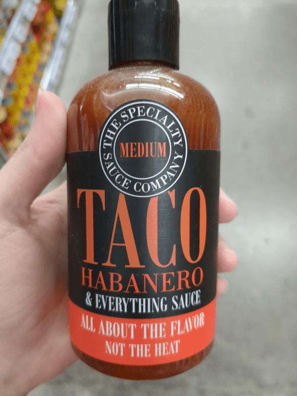 The Specialty Sauce Company Medium Taco Habanero & Everything Sauce